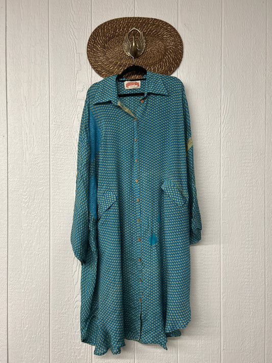 Crepe Sari Free To Be Longsleeve Maxi 1225 043