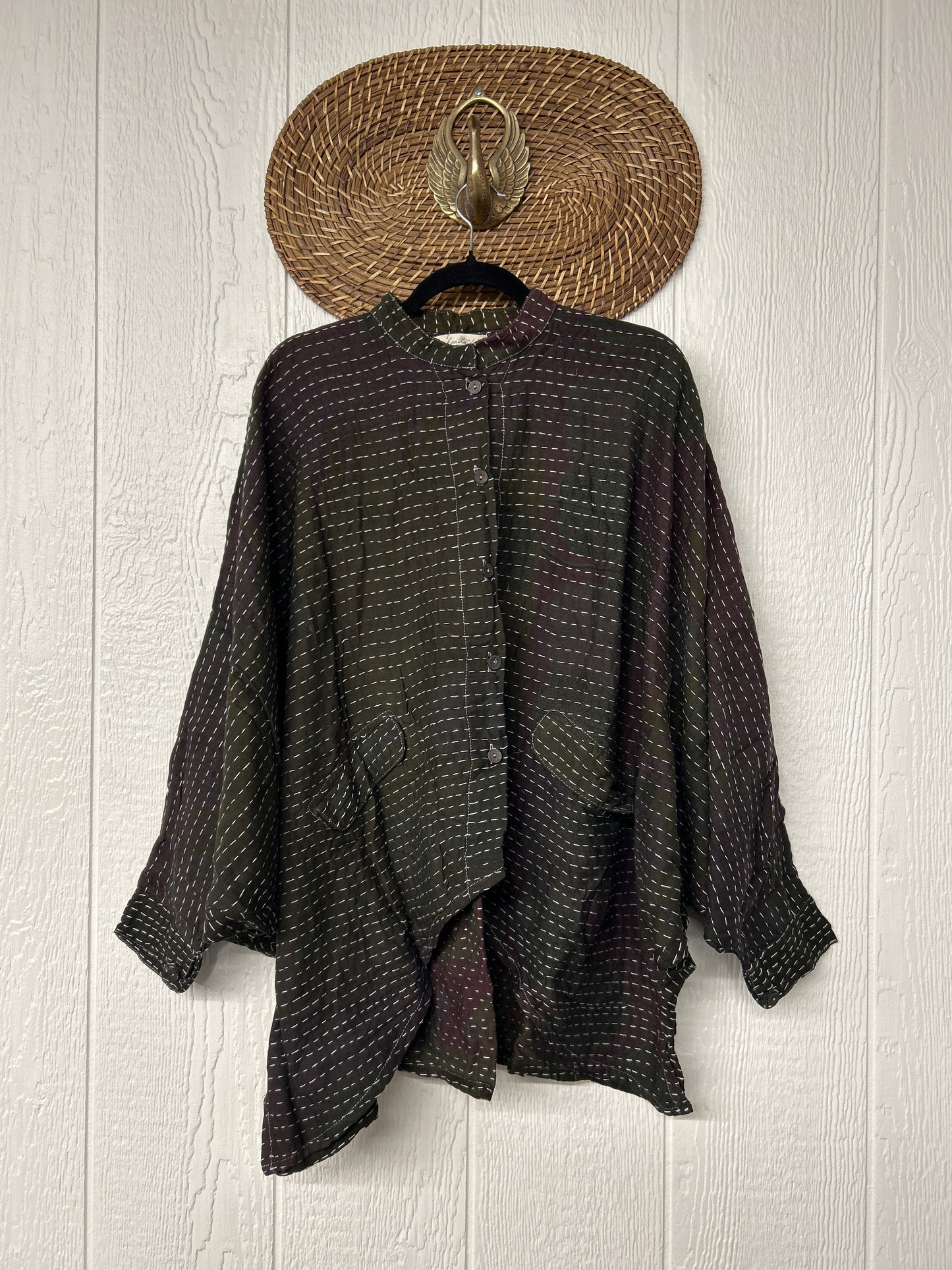 Pareo Kantha Dylan Button-Down 0526 002