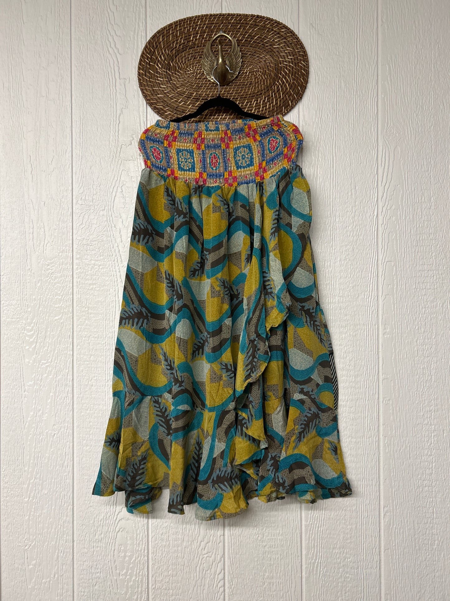 Crepe Sari Inner Peace Wrap Skirt 0626 150