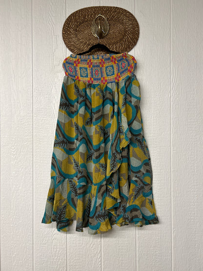 Crepe Sari Inner Peace Wrap Skirt 0626 150