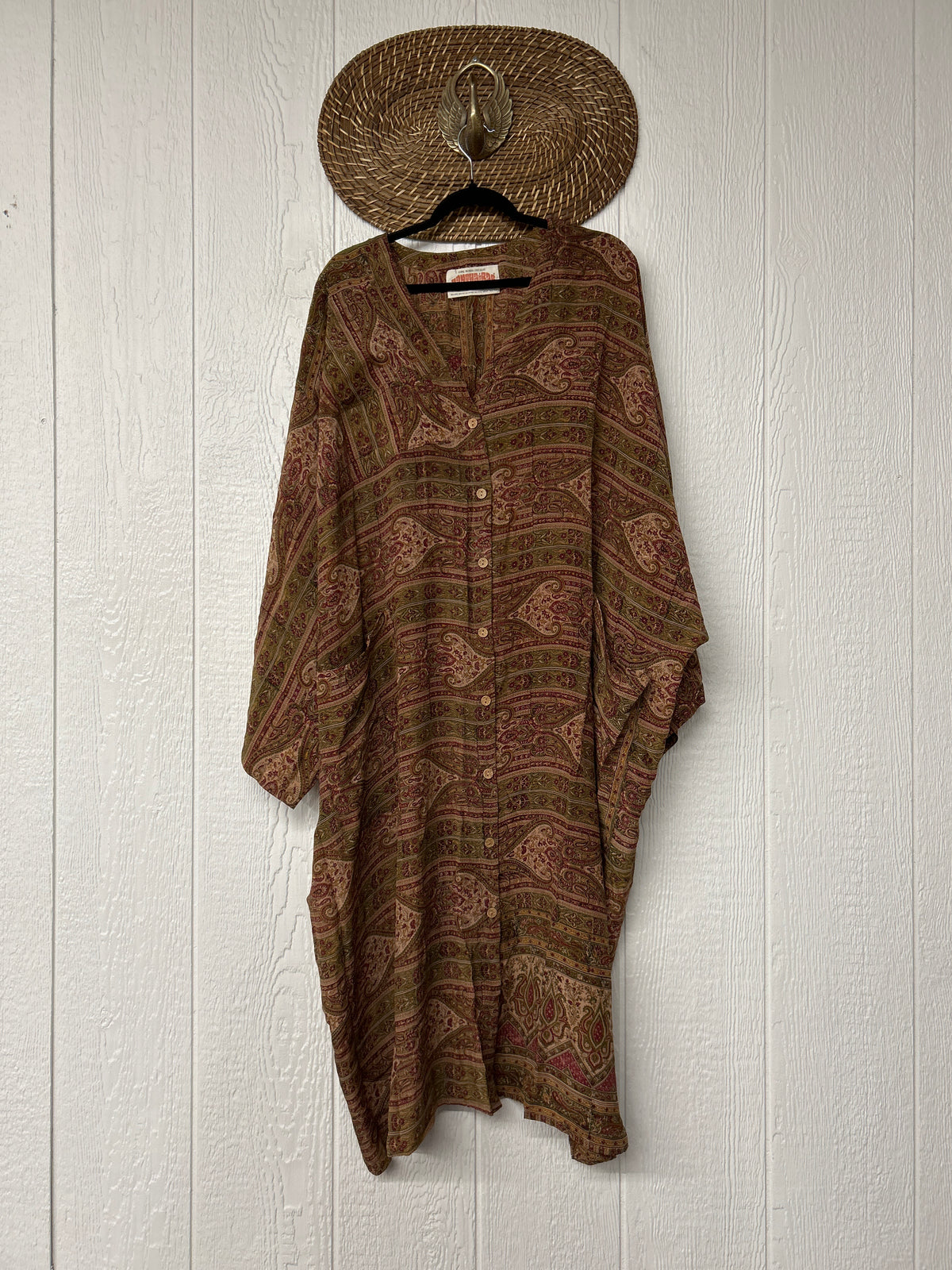 Crepe Sari Gaia Duster Dress 0826 248