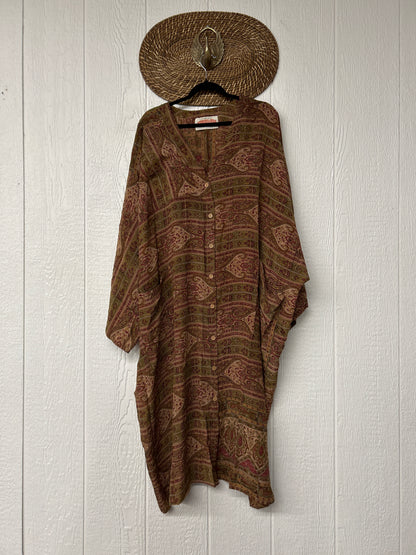 Crepe Sari Gaia Duster Dress 0826 248