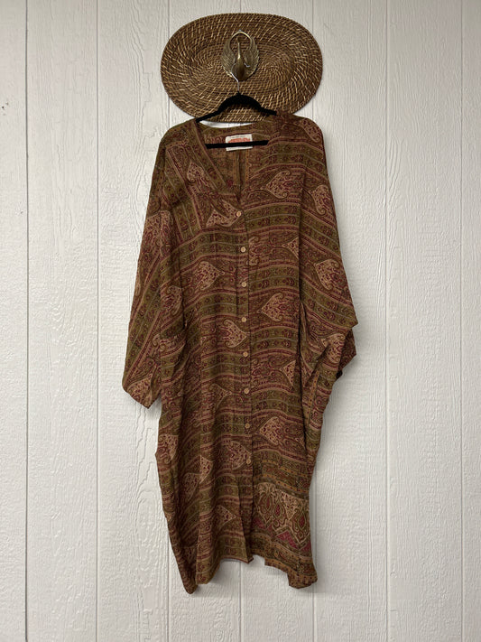 Crepe Sari Gaia Duster Dress 0826 248