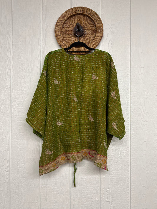 Pareo Kantha Hi-Lo Butterfly Top 0626 189