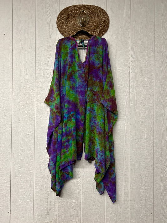 RETAIL Crepe Sari Orchid Kimono 0626 035