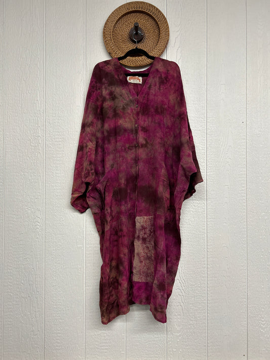 Crepe Sari Gaia Duster Dress 0826 162