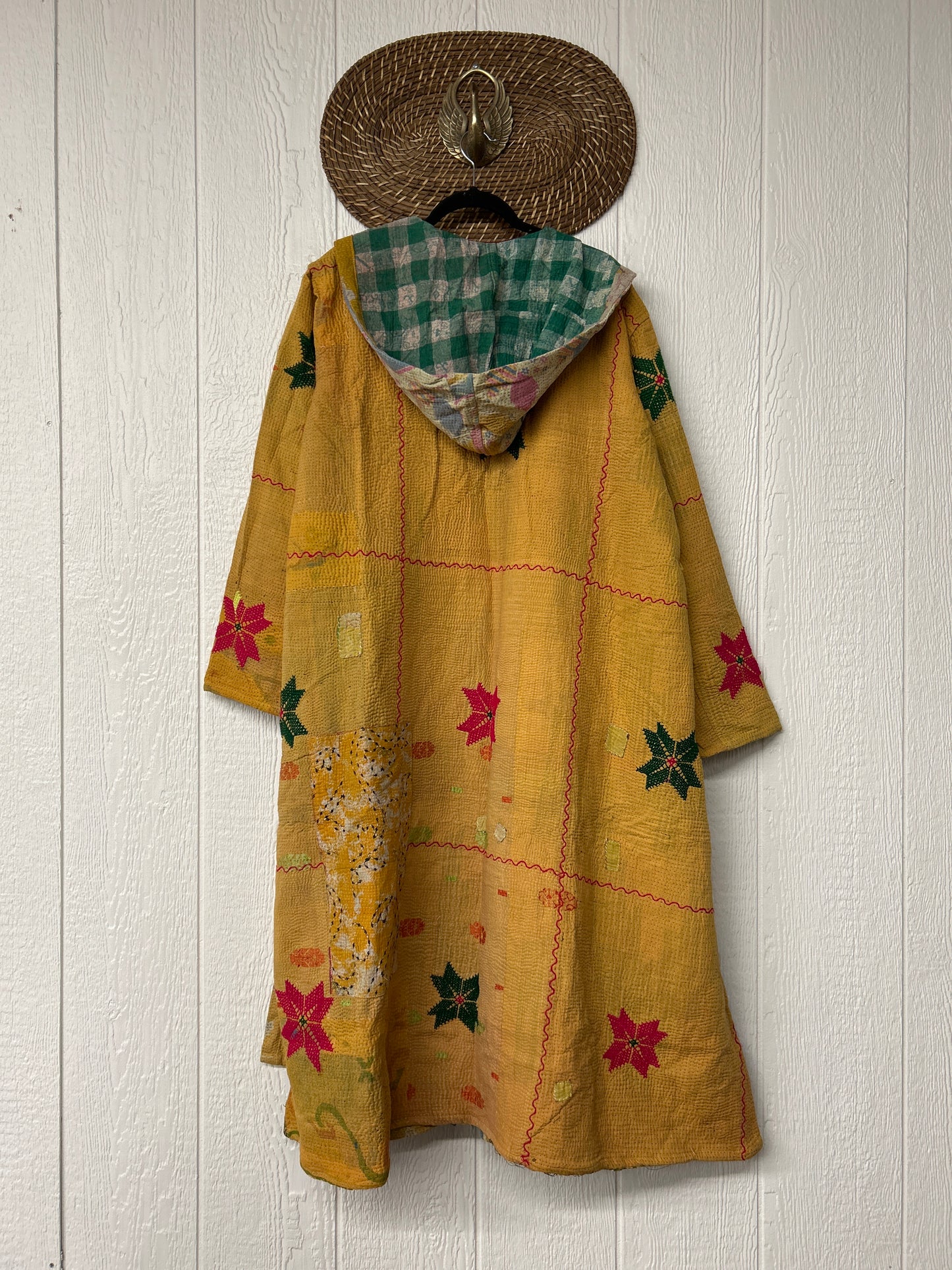 Fine Kantha Rising Sun Coat 1125 009