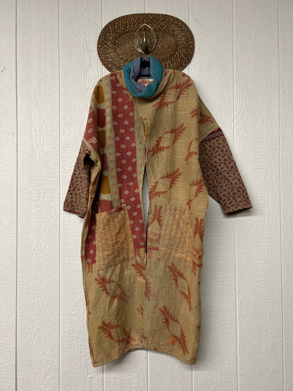 Fine Kantha Cowl Split Pullover 1225 037