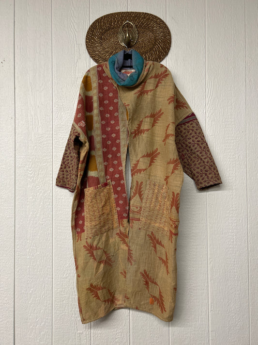 Fine Kantha Cowl Split Pullover 1225 037