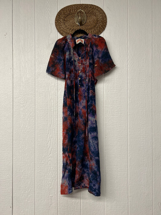 Crepe Sari Summer Woodstock Duster 0626 226
