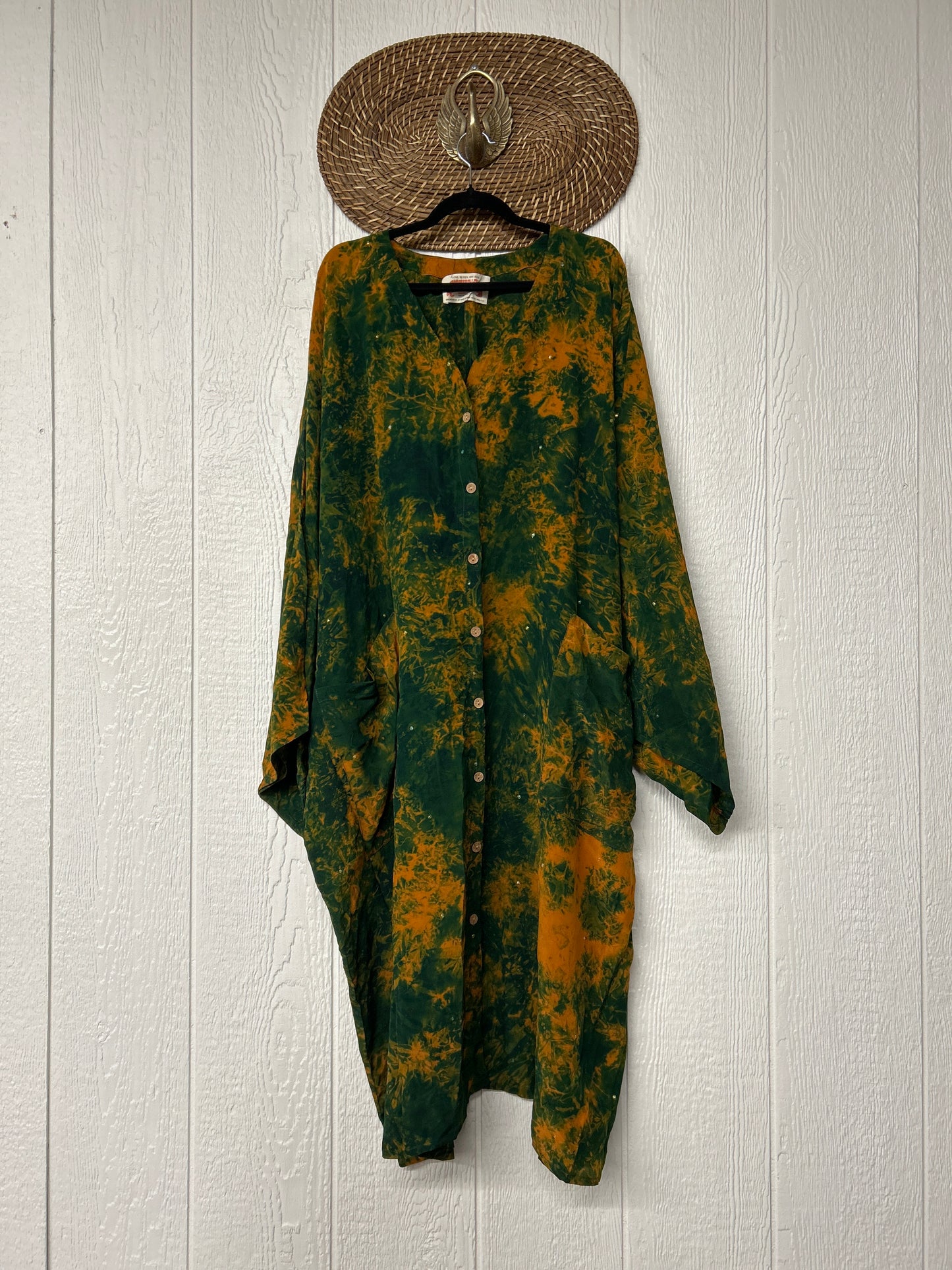 Crepe Sari Gaia Duster Dress 0426 164