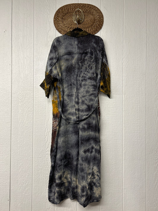 Pareo Kantha Gravity Duster Dress 0526 004