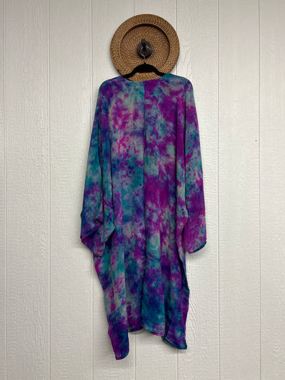 Crepe Sari Gaia Duster Dress 0426 119