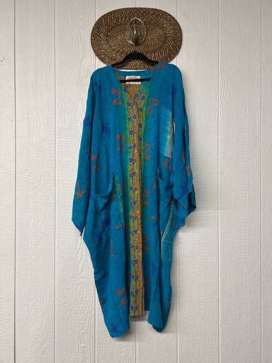 Crepe Sari Gaia Duster Dress 0826 102