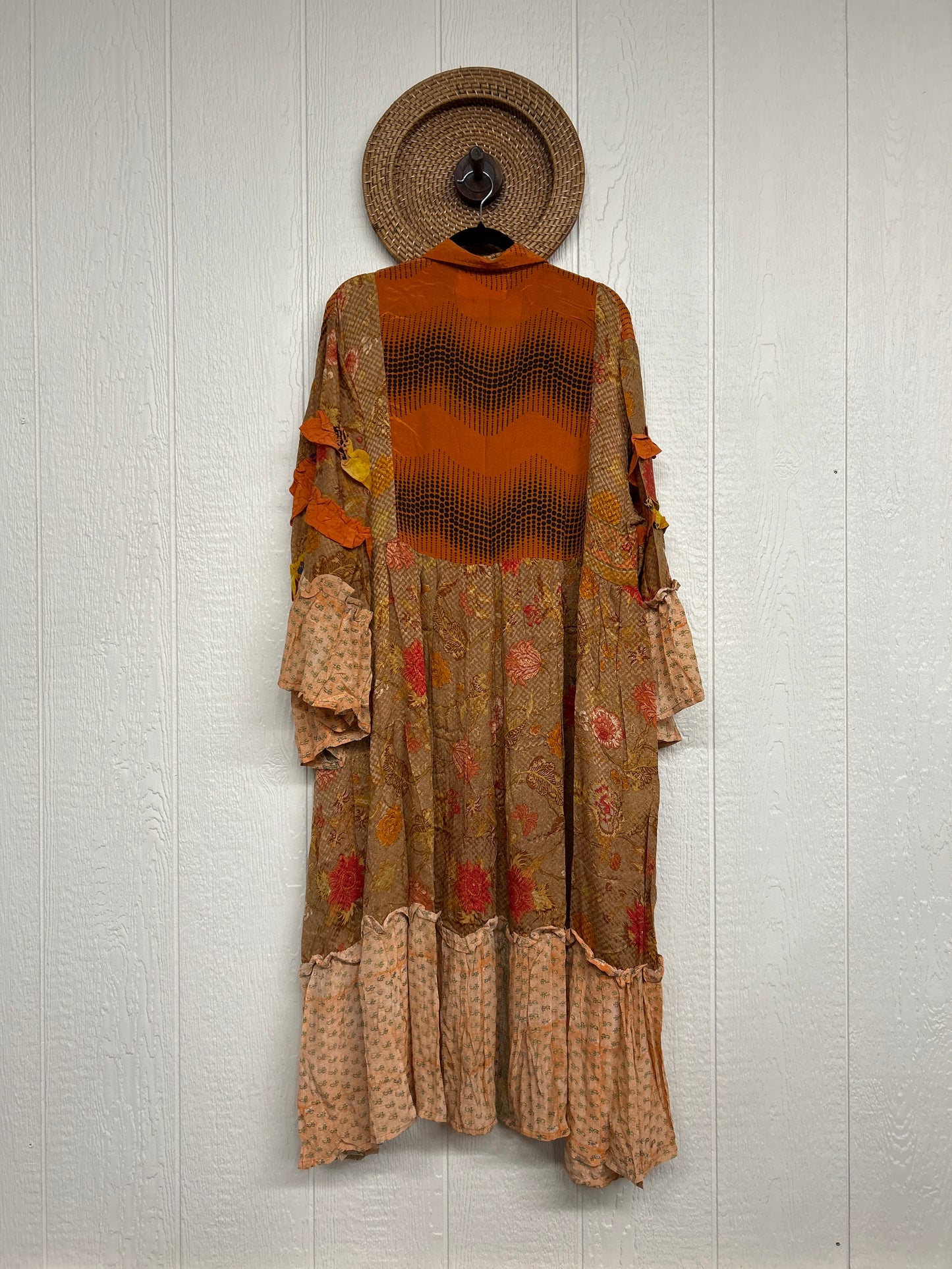 Crepe Sari Rhiannon Duster Dress 0226 196