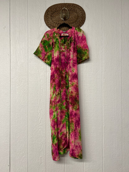Crepe Sari Summer Woodstock Duster 0626 160