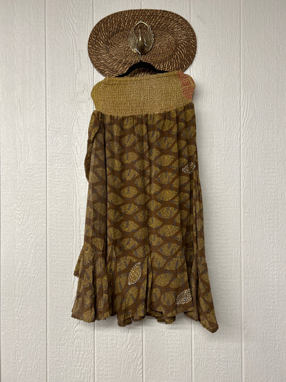 Crepe Sari Inner Peace Wrap Skirt 0626 200
