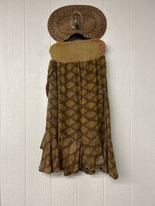 Crepe Sari Inner Peace Wrap Skirt 0626 200