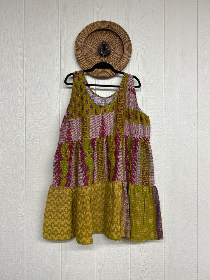 Kantha Meadow Mini Dress 0425 234