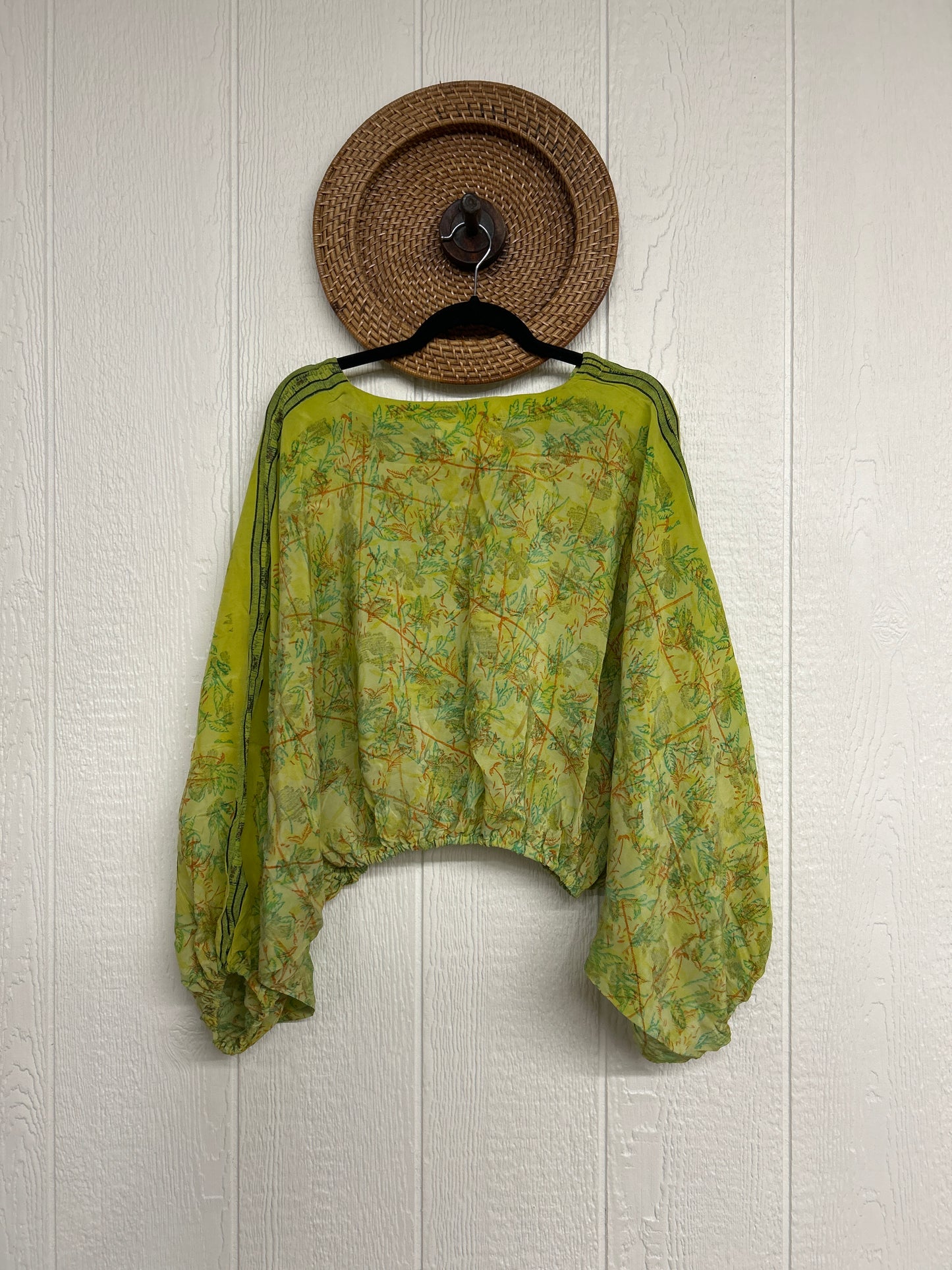 Crepe Sari Luna Crop Top 0126 040