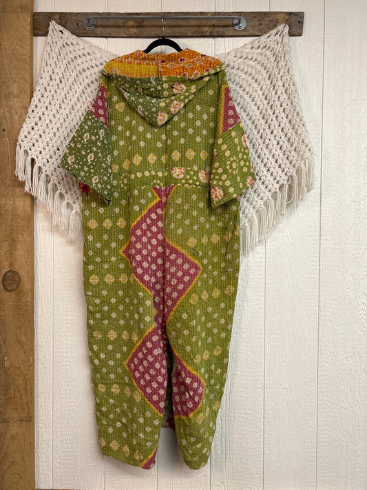 Kantha Zen Hoodie Jumpsuit 0925 232