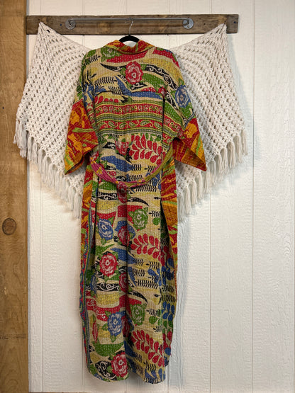 Pareo Kantha Gravity Duster Dress 0226 135