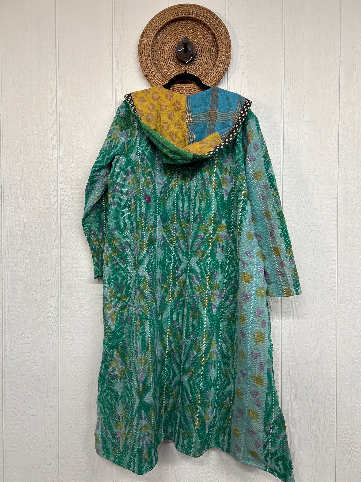 Fine Kantha Rising Sun Coat 1125 187