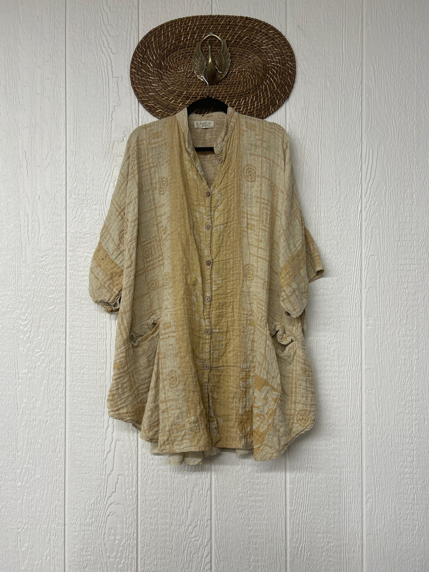 Alchemi Pareo Kantha Free To Be Button-Down 0826 006