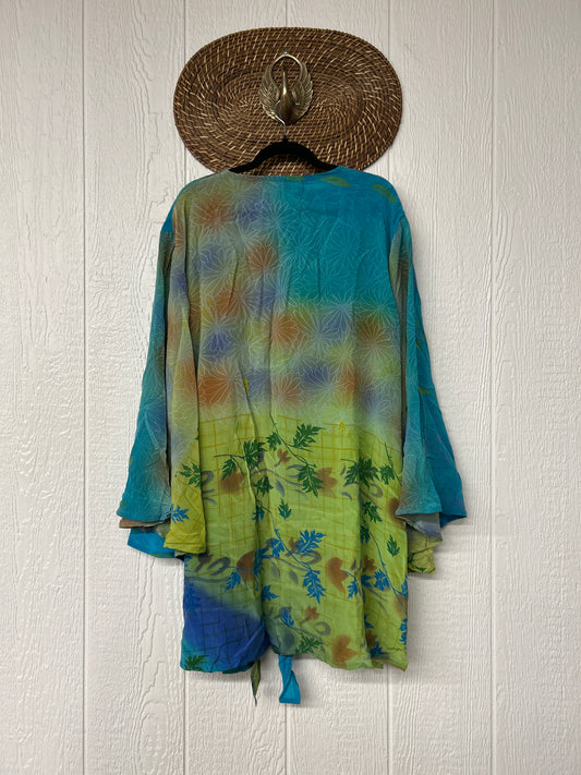 Crepe Sari Shortie Spellbound Kimono 0426 019