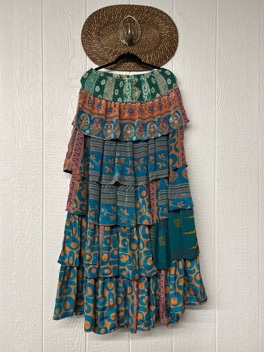 Rasgulla Sari Venus Ruffle Maxi 1125 092