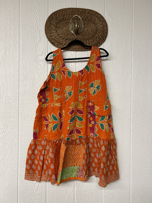 Kantha Meadow Mini Dress 0625 249