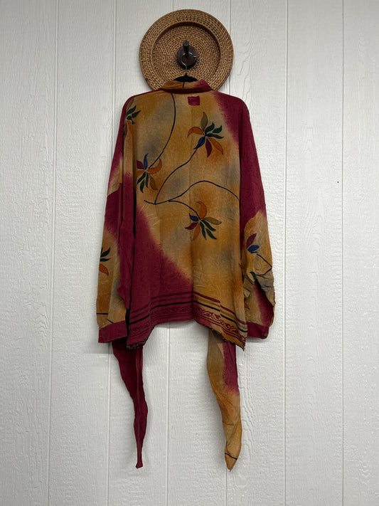 Crepe Sari Nirvana Button Down 1125 198