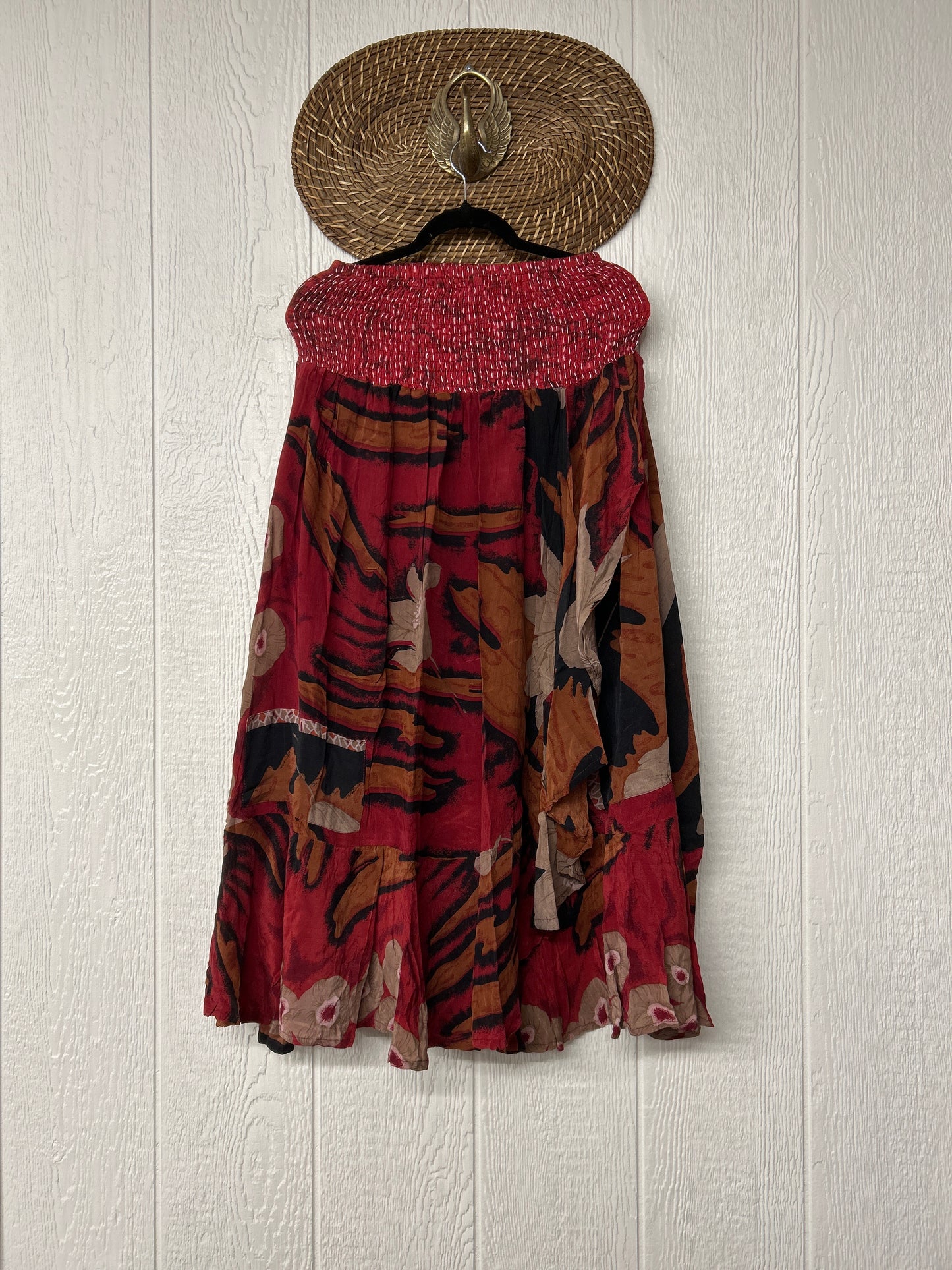 Crepe Sari Inner Peace Wrap Skirt 0626 183