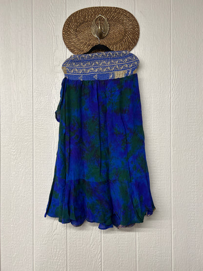Crepe Sari Inner Peace Wrap Skirt 0626 226