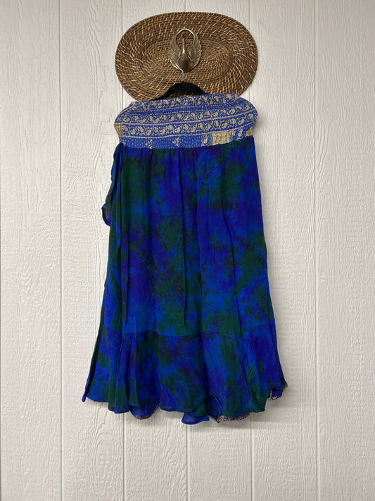 Crepe Sari Inner Peace Wrap Skirt 0626 226
