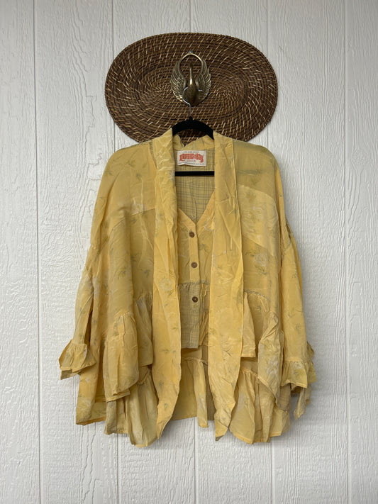 Crepe Sari Wild Rose Top 1225 144