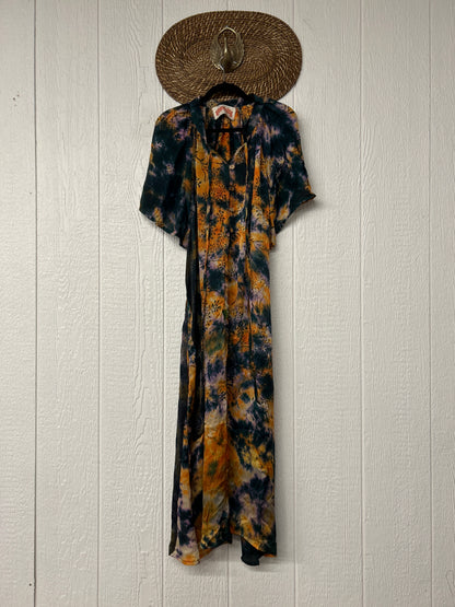 Crepe Sari Summer Woodstock Duster 0626 232