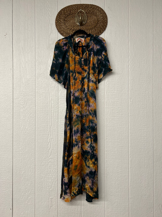 Crepe Sari Summer Woodstock Duster 0626 232