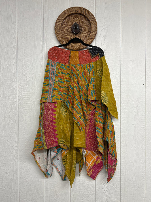 Pareo Kantha Pixie Skirt 0426 174