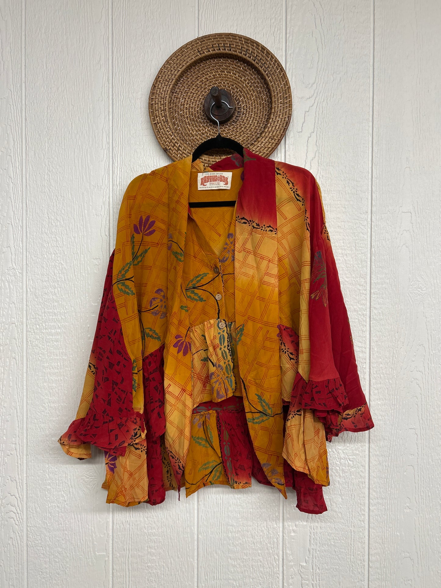Crepe Sari Wild Rose Top 0426 183
