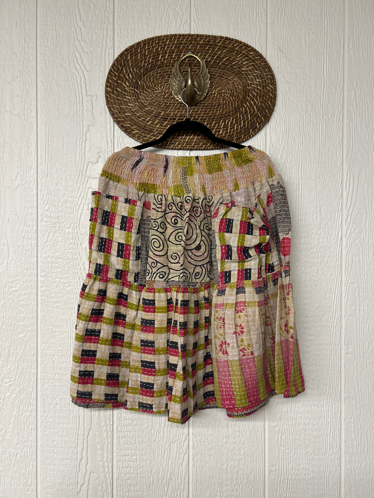 Pareo Kantha Meadow Skirt 0826 252