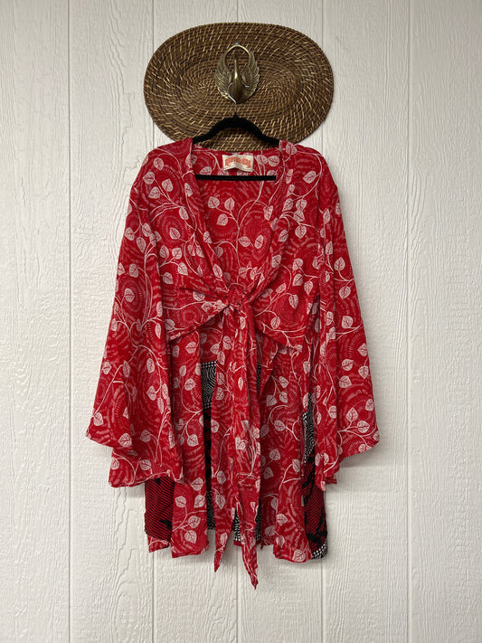 Crepe Sari Shortie Spellbound Kimono 0426 016