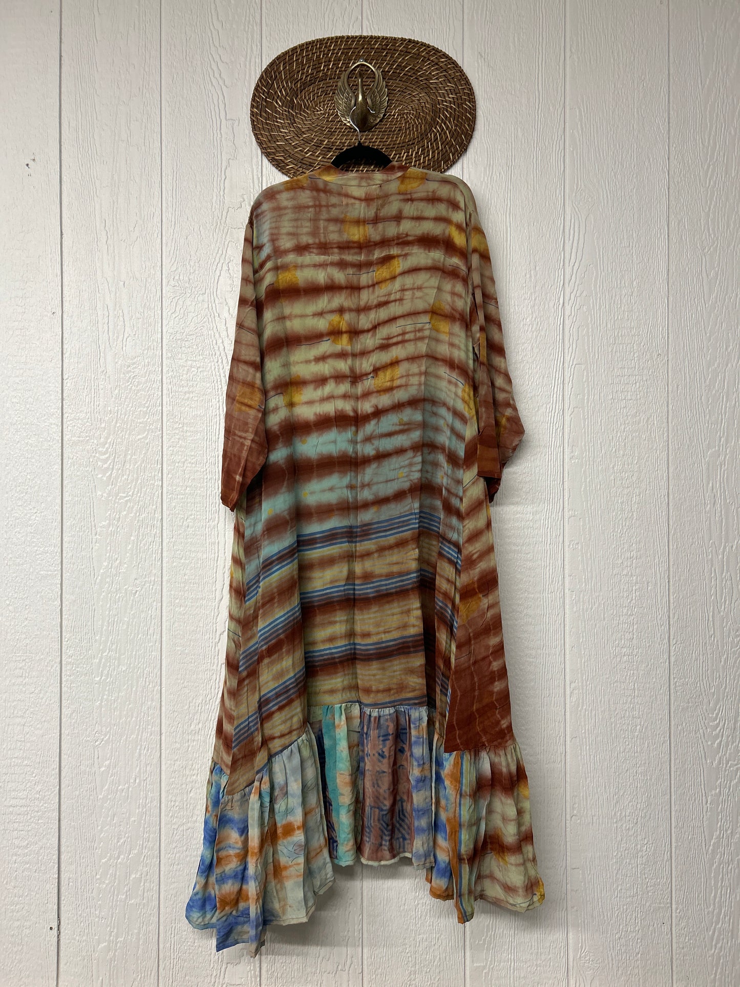 Crepe Sari Dahlia Duster Dress 0326 274