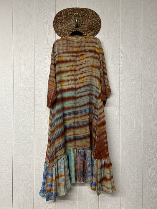 Crepe Sari Dahlia Duster Dress 0326 274