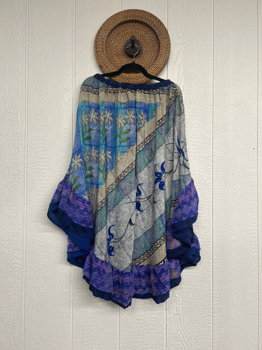 Crepe Wild Rose Skirt 1025 247