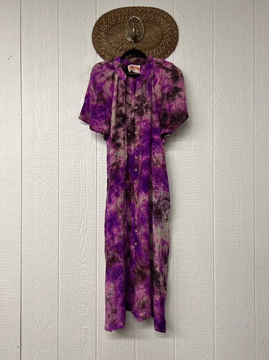 Crepe Sari Summer Woodstock Duster 0626 244