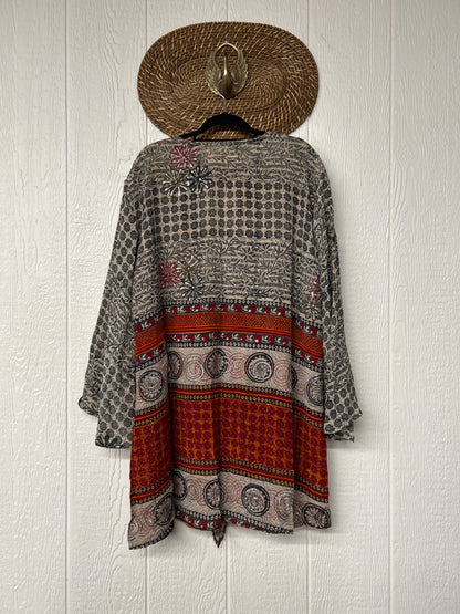 Crepe Sari Shortie Spellbound Kimono 0426 083