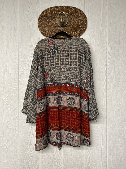 Crepe Sari Shortie Spellbound Kimono 0426 083