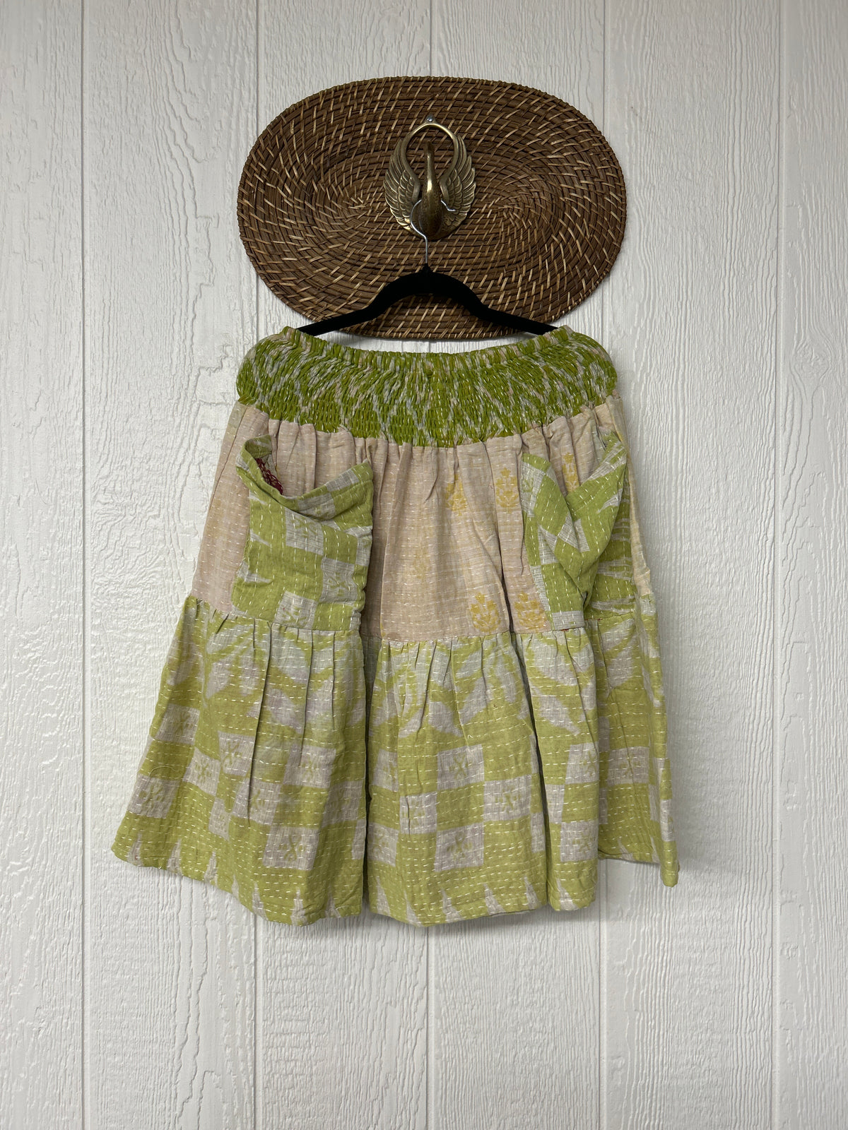 Pareo Kantha Meadow Skirt 0826 179