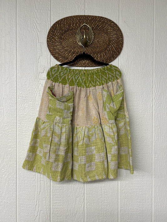 Pareo Kantha Meadow Skirt 0826 179